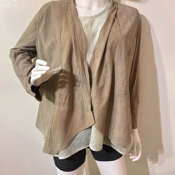 Sylvie Schimmel Jacket Lightweight 
Open Front Waterfall 
Outwear Cardig… - Picture 4 of 13